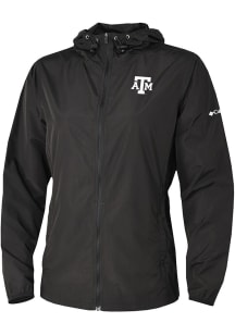 Columbia Texas A&amp;M Aggies Womens Black Heat Seal Prodigy Light Weight Jacket