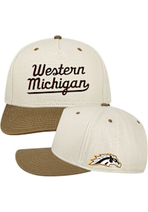 Western Michigan Broncos Heritage Adjustable Adjustable Hat - Beige