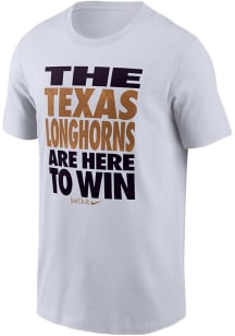 Nike Texas Longhorns White Dugout Short Sleeve T Shirt