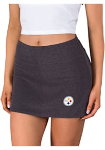 Concepts Sport Pittsburgh Steelers Womens Charcoal Centerline Skirt