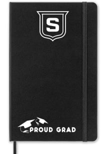 Southeastern Louisiana Lions Proud Grad team logo Notebook and Folder - Black