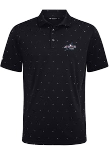 Levelwear  Mens Black Vision 25 MLB ASG Short Sleeve Polo