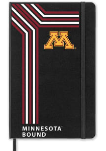 Black Minnesota Golden Gophers School Bound team logo Notebook and Folder