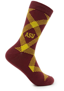 Arizona State Sun Devils Cotton Dress Mens Dress Socks