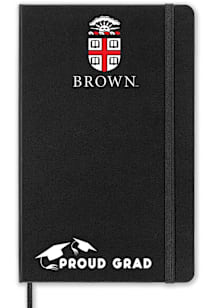 Brown Bears Proud Grad team logo Notebook and Folder - Black