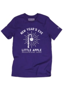 Rally Aggieville Purple New Year's Eve Little Apple Short Sleeve T Shirt