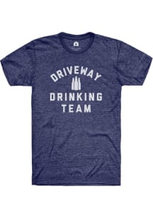 Rally Navy Driveway Drinking Team Short Sleeve T Shirt