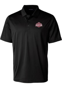 Mens Ohio State Buckeyes Black Cutter and Buck 2024 Football National Champion Prospect Short Sl..