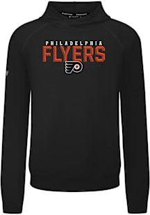 Levelwear Philadelphia Flyers Black Mandate Carve Long Sleeve T Shirt