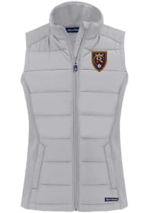 Cutter and Buck Real Salt Lake Womens Grey Evoke Vest