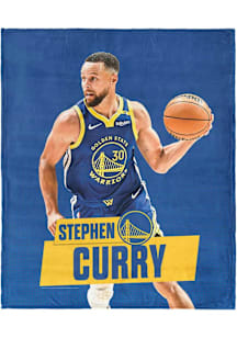 Golden State Warriors 50x60 Silk Touch Fleece Blanket - Blue