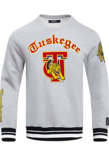 Pro Standard Tuskegee University Mens Grey Classic Long Sleeve Fashion Sweatshirt