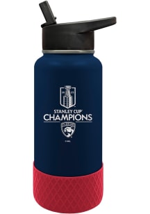 Florida Panthers 2025 Stanley Cup Champions 32oz Thirst Stainless Steel Bottle - Navy Blue