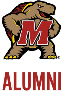 Red Maryland Terrapins Alumni Decal