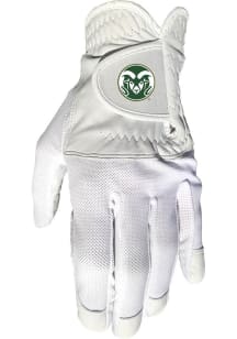 Colorado State Rams White Cool Mesh Golf Gloves
