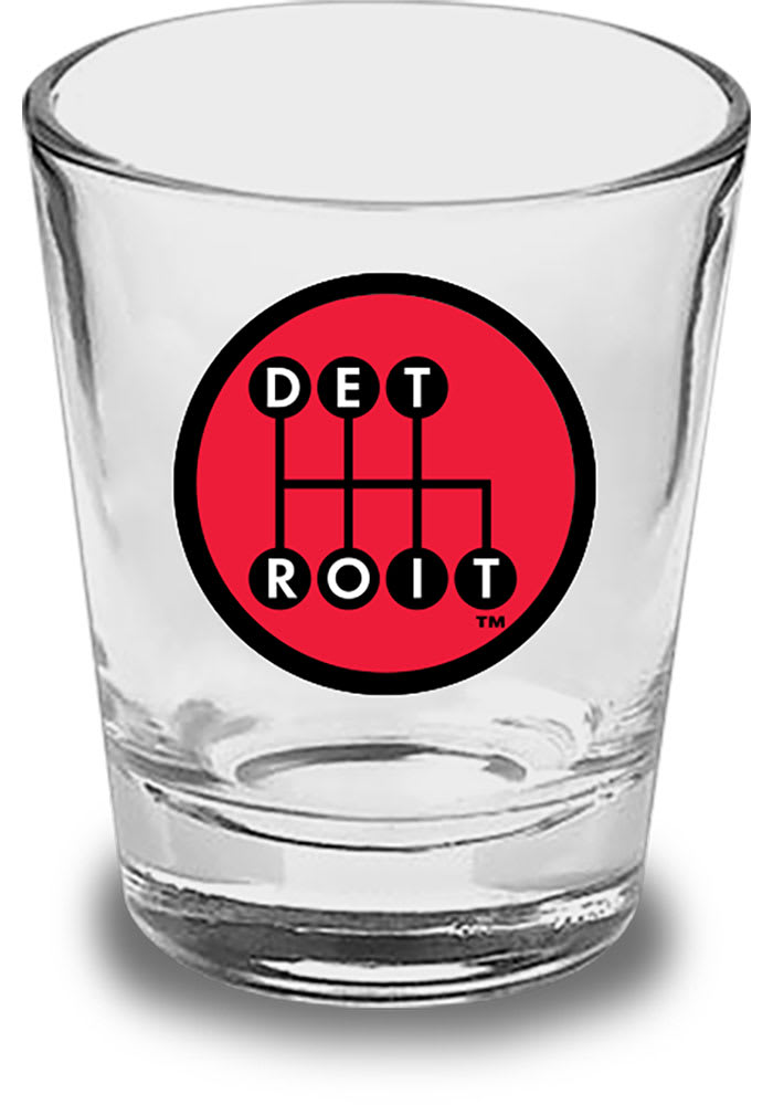 Detroit Red Shifter Shot Glass