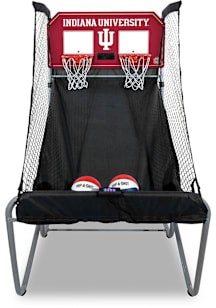 Black Indiana Hoosiers Pop-A-Shot Dual Shot Basketball Set