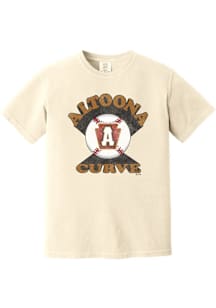 Summit Sportswear Altoona Curve Womens White Soft Arch Short Sleeve T-Shirt