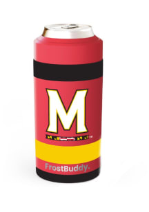 Red Maryland Terrapins Team Logo Stainless Steel Coolie