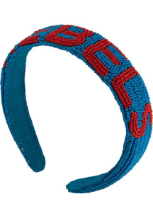 Ole Miss Rebels beaded Womens Headband
