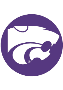 Purple K-State Wildcats 3&quot; Main Mark Button