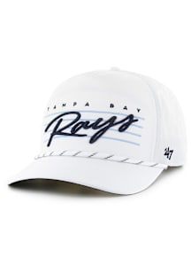 47 Tampa Bay Rays Downburst Hitch Adjustable Hat - White