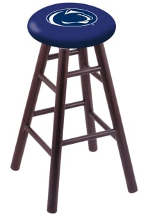 Brown Penn State Nittany Lions Round Cushion Oak Pub Stool