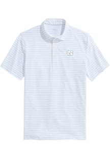 Vineyard Vines North Carolina Tar Heels Mens Light Blue Palmero Short Sleeve Fashion Polo