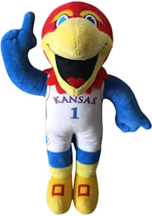 Kansas Jayhawks Forever Collectibles  14" Mascot Plush - Blue