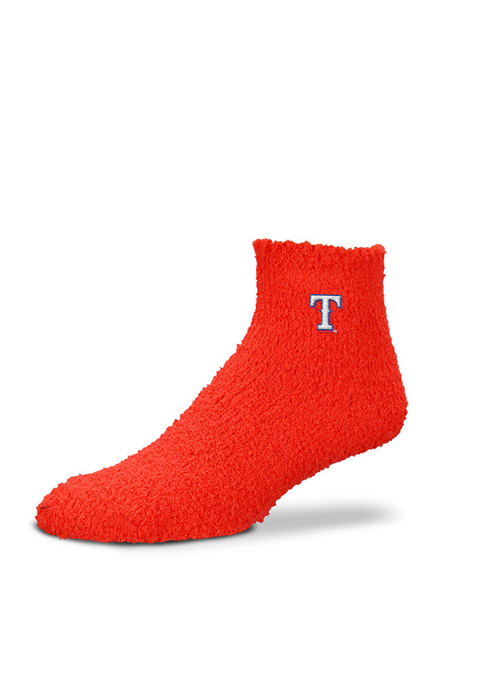 Texas Rangers Sleep Soft Womens Quarter Socks