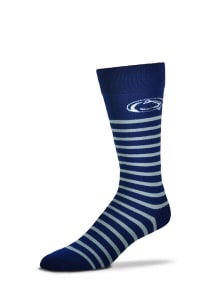 Penn State Nittany Lions Fun Stripe Mens Dress Socks