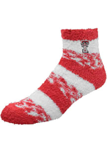 Texas Tech Red Raiders Stripe Womens Quarter Socks