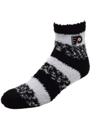 Philadelphia Flyers Stripe Womens Quarter Socks
