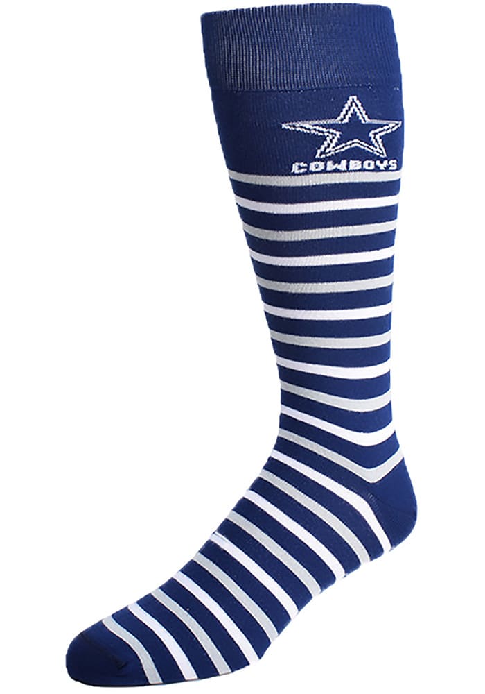 Dallas Cowboys fun stripe dress Mens Dress Socks