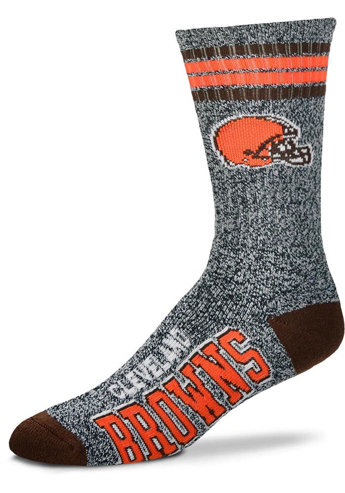 Cleveland Browns Got Marbled Mens Crew Socks
