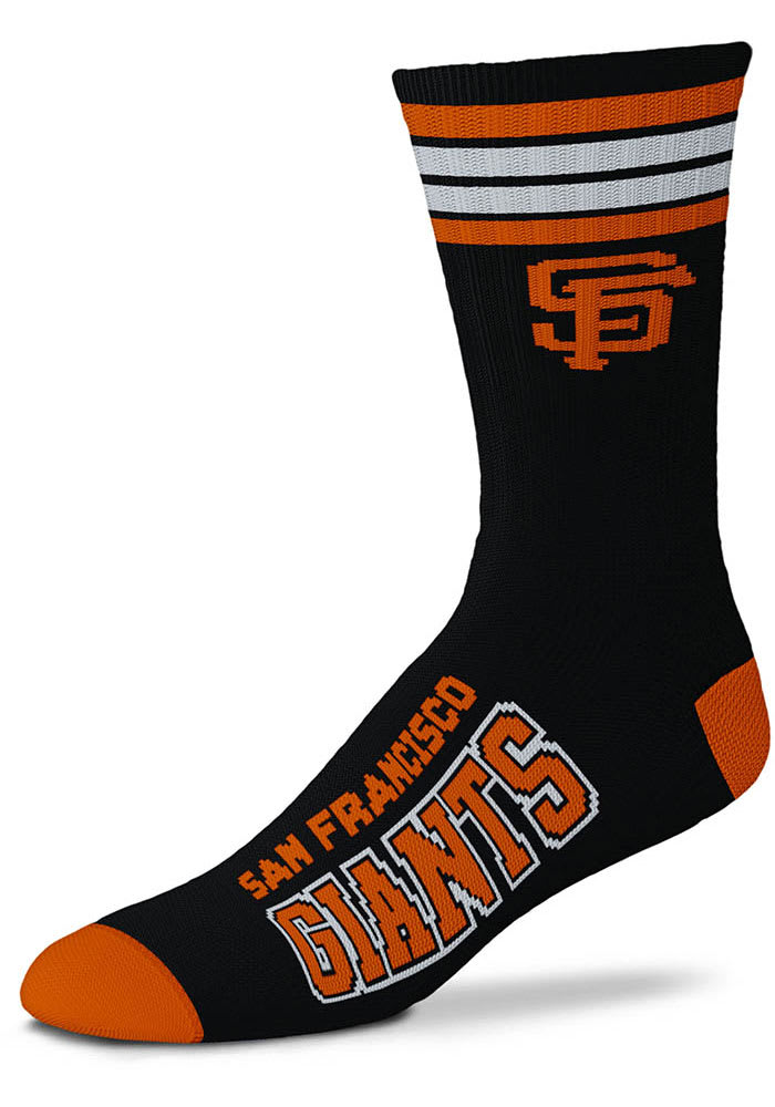 San Francisco Giants Orange 4 Stripe Duece Youth Crew Socks