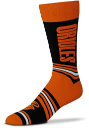 Baltimore Orioles Go Team Mens Dress Socks
