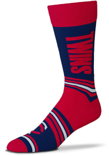 Minnesota Twins Go Team Mens Dress Socks