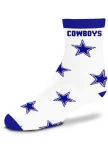 Dallas Cowboys Allover Inf Youth Quarter Socks