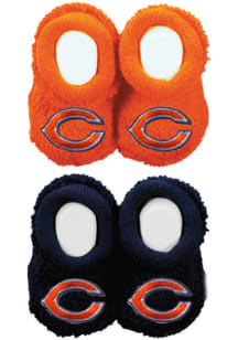 Chicago Bears 2pk Baby Bootie Boxed Set