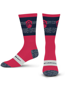 St Louis City SC 625 Disruptor Mens Crew Socks