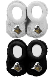 2pk Purdue Boilermakers Baby Bootie Boxed Set - Black