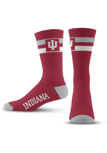 Indianapolis Colts 2 Stripe Mens Crew Socks