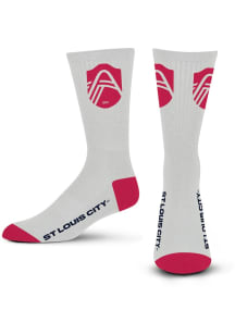 St Louis City SC 625 Logo Fresh Mens Crew Socks