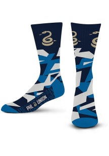 Philadelphia Union 625 Break Through Mens Crew Socks