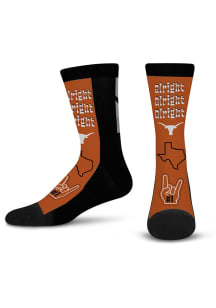 Texas Longhorns Alright Alright Alright Mens Crew Socks