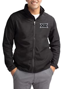 Cutter and Buck Big 12 Mens Black Charter Eco Light Weight Jacket