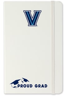 Villanova Wildcats Proud Grad team logo Notebook and Folder - White