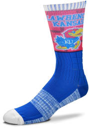 Kansas Jayhawks Location Mens Crew Socks