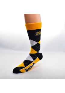 Wichita State Shockers Calf Logo Mens Argyle Socks